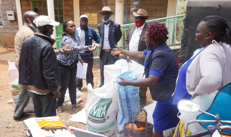 Farmers in Eastern Kenya